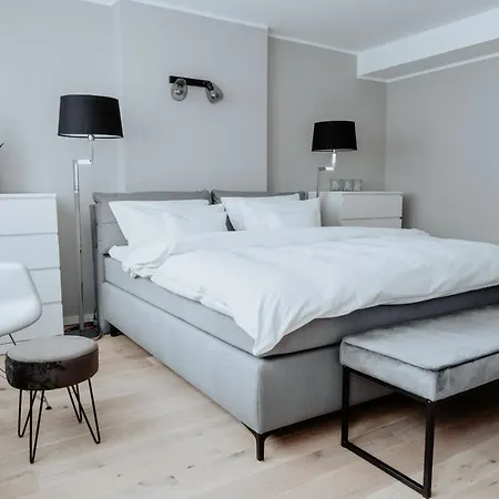2-Zimmer City Apartment 57M² Mit King Size Bett Und Kueche Munster  Exterior photo