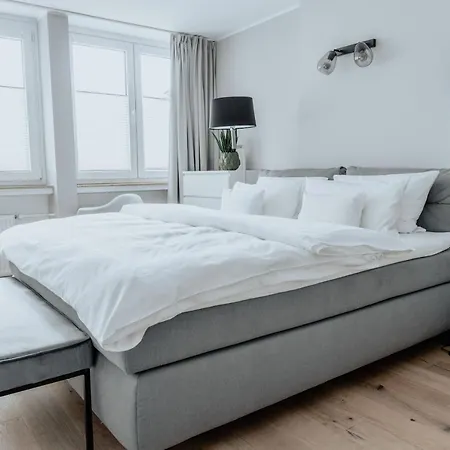 2-Zimmer City Apartment 57M² Mit King Size Bett Und Kueche Munster  Exterior photo
