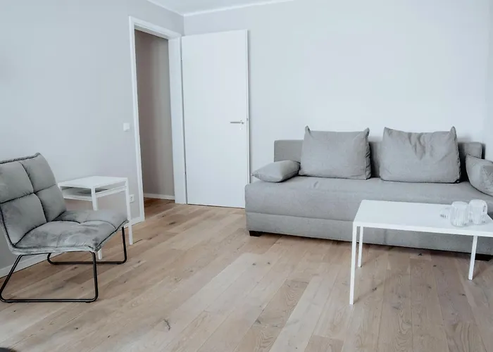 2-Zimmer City Apartment 57M² Mit King Size Bett Und Kueche